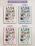 Baby Collage Poster – Personalized Photo & Birth Stats Wall Art